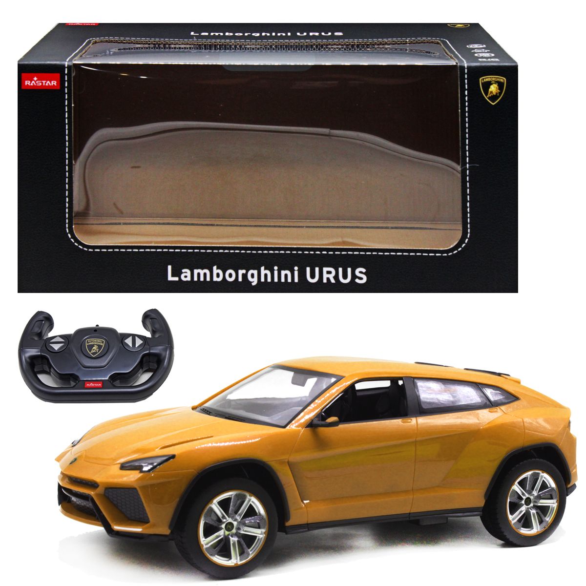 Машинка на радіокеруванні "Lamborghini Urus" (жовта)