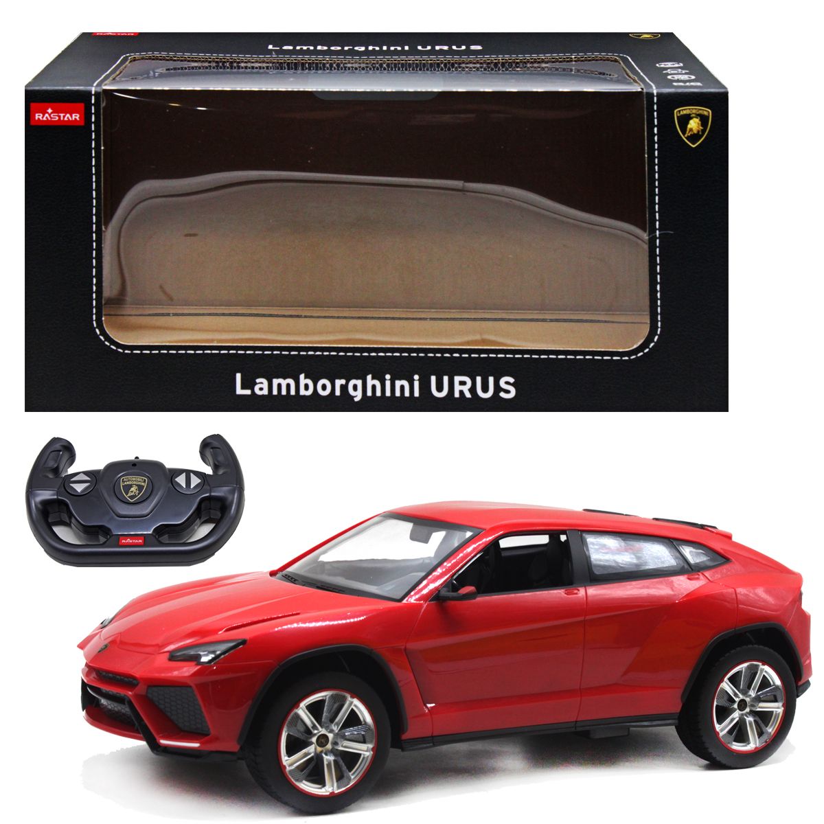 Машинка на радіокеруванні "Lamborghini Urus" (червона)