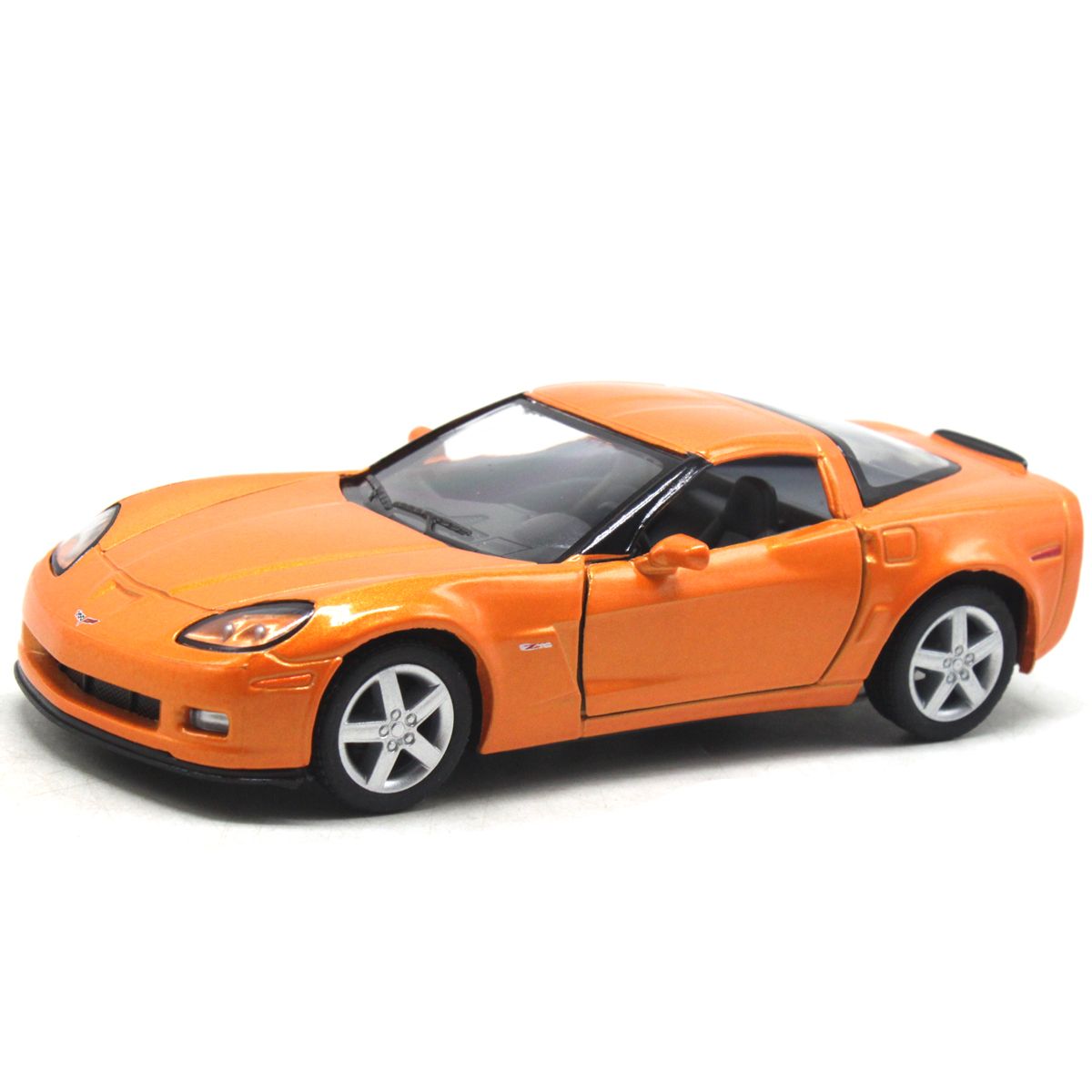 Машинка металлическая "Chevrolet Corvette Z06 2007", оранжевый