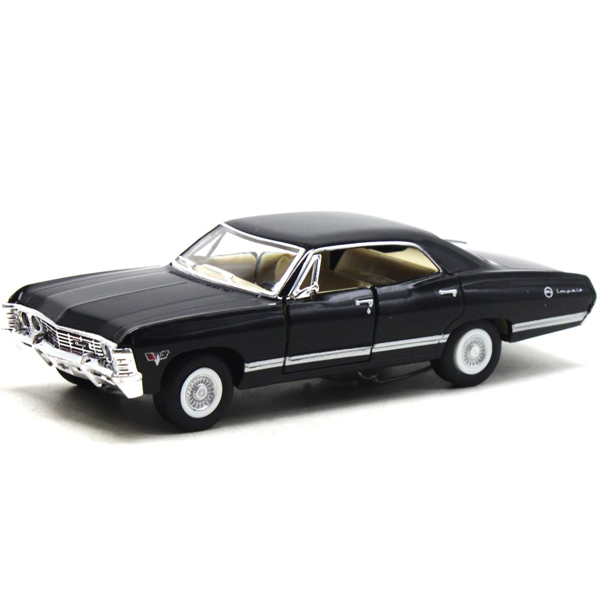 Машинка металева "Chevrolet Classic Impala 1967", чорний