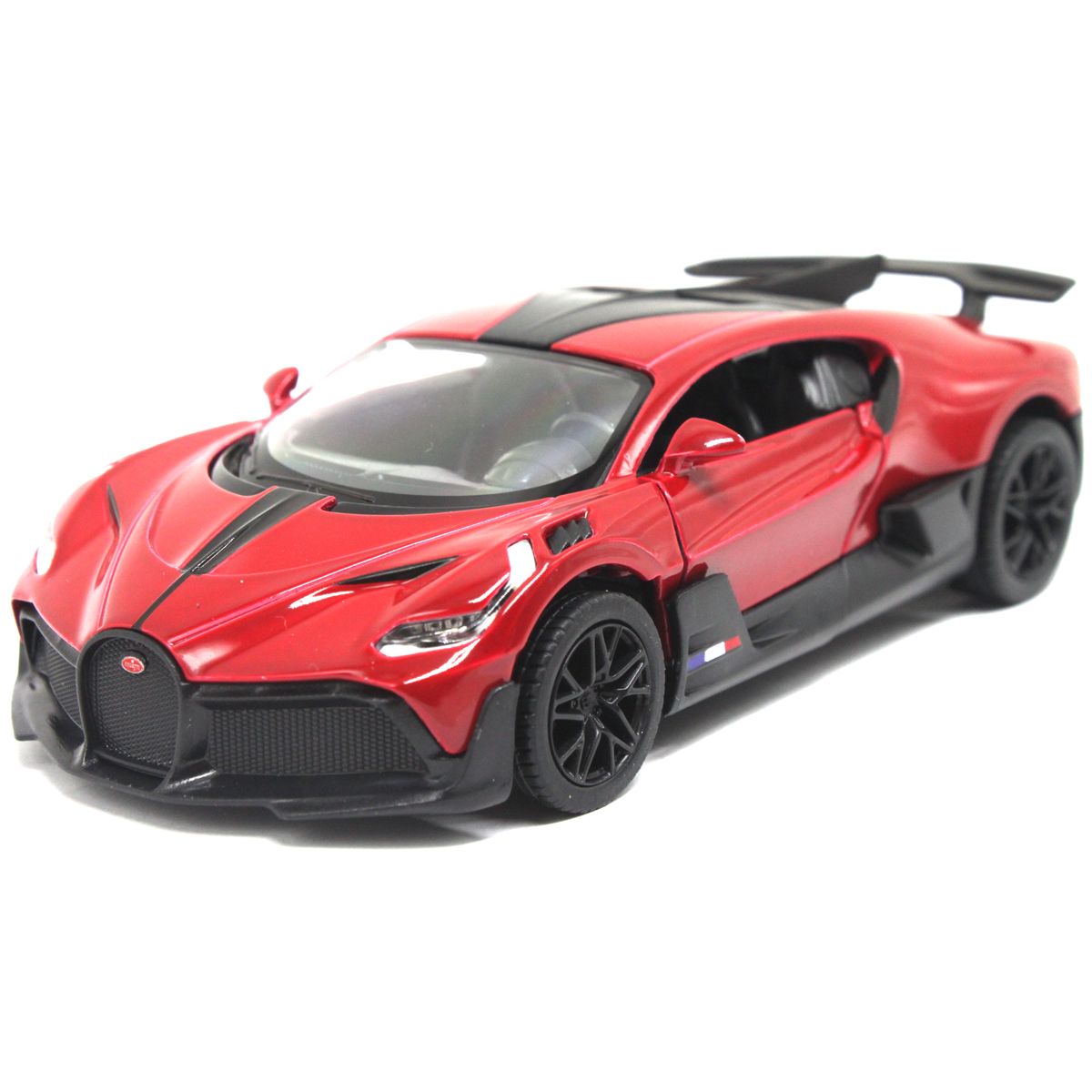 Машинка металлическая "Bugatti Divo 5", красный