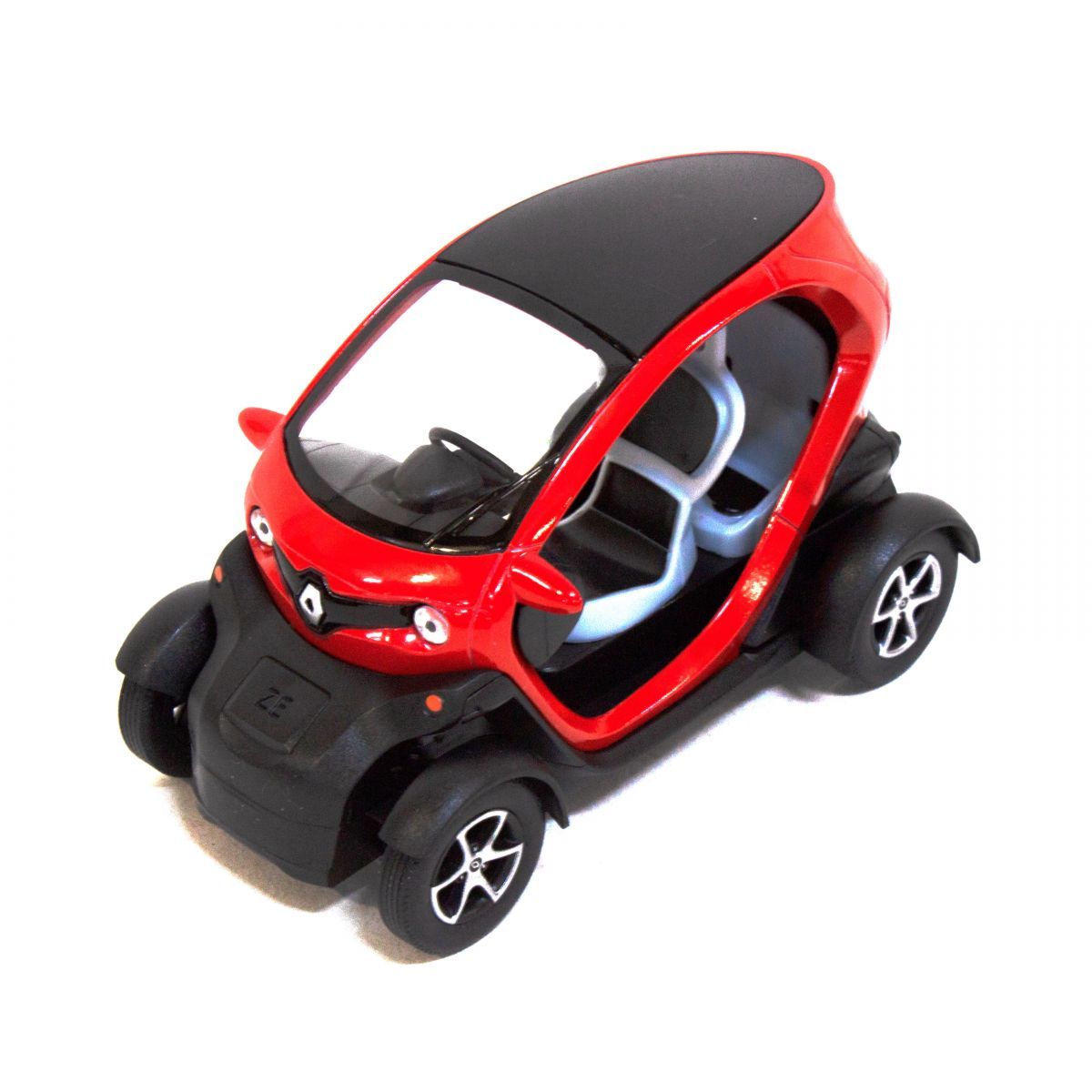 Уцінка.  Машинка KINSFUN "Renault Twizy" (червона) - Немає резини на одному колесі