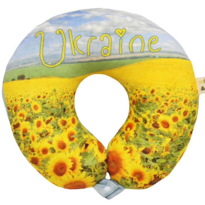 Дорожная подушка-подголовник "Украина"