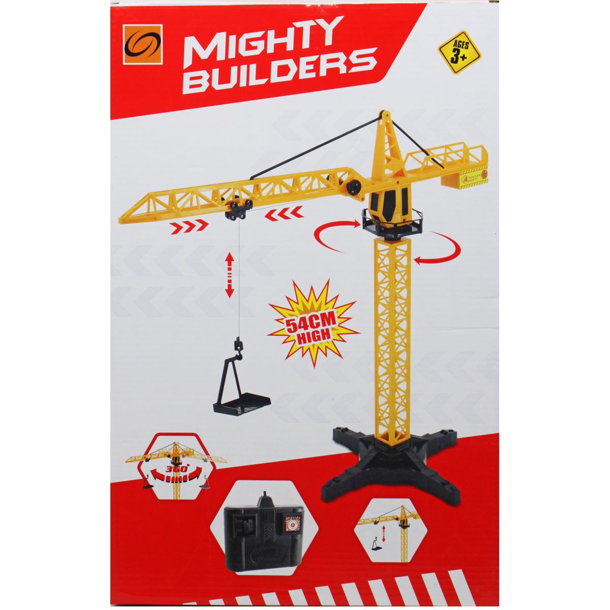 Підйомний кран "Mighty Builders", на радіокеруванні