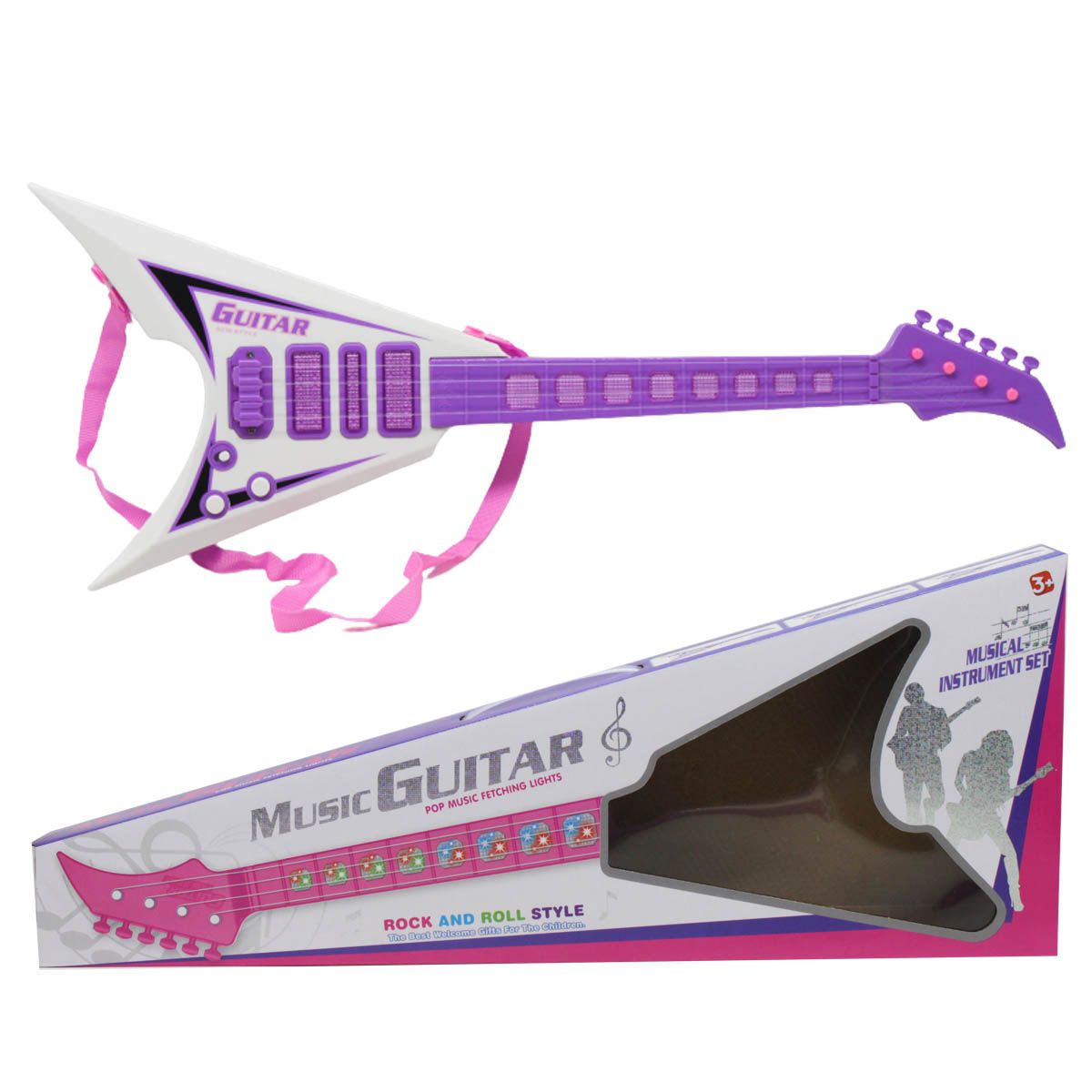 Іграшка музична "Music Guitar", бузкова
