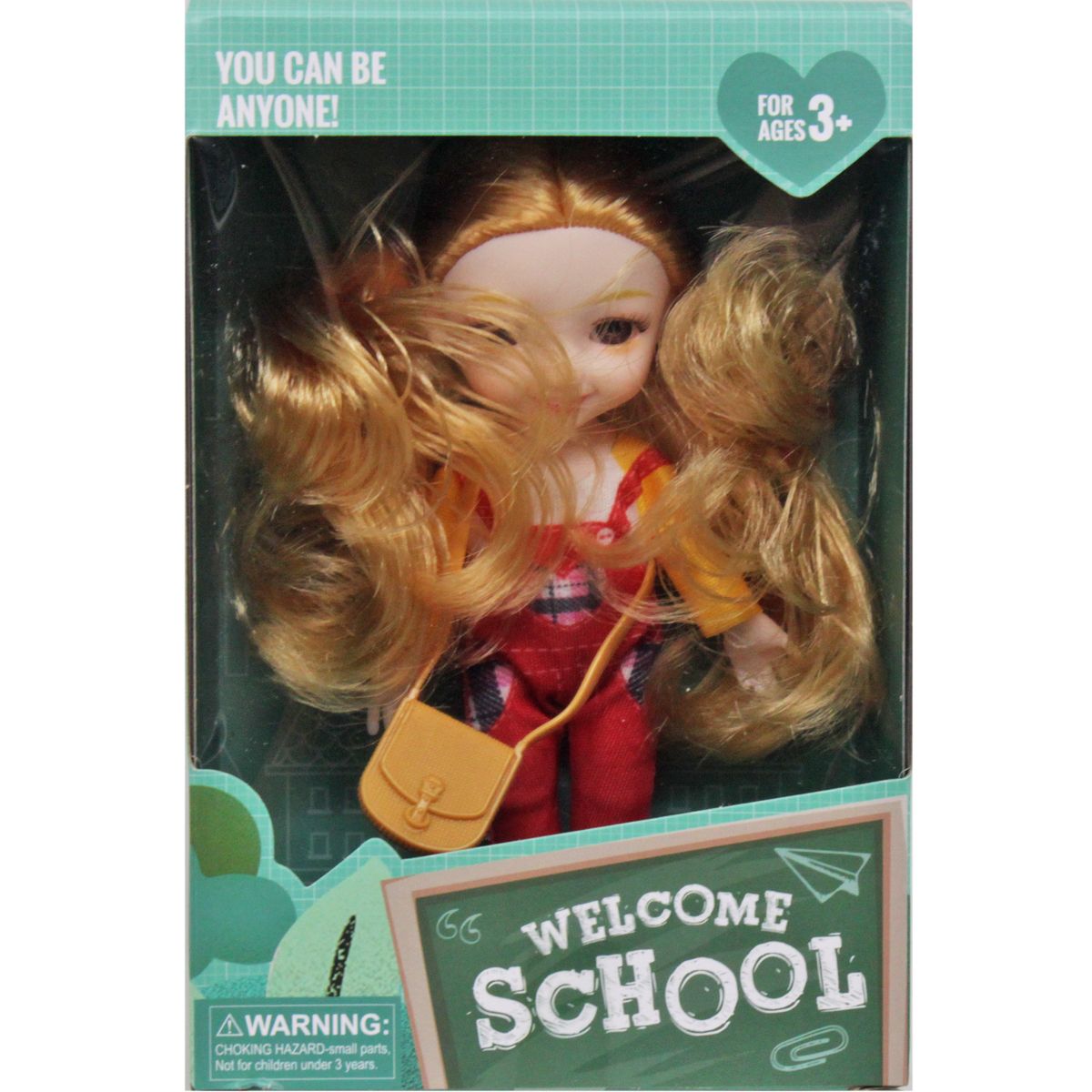 Кукла "Welcome to school", 15 см (вид 1)