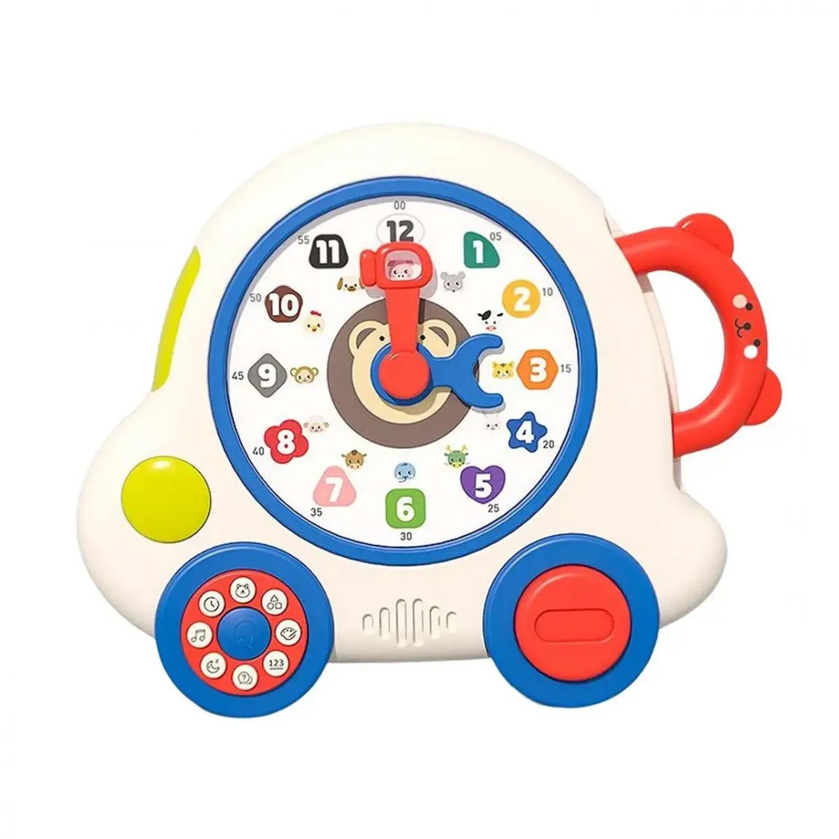 Интерактивная игрушка "Развивающие часы" (укр)
