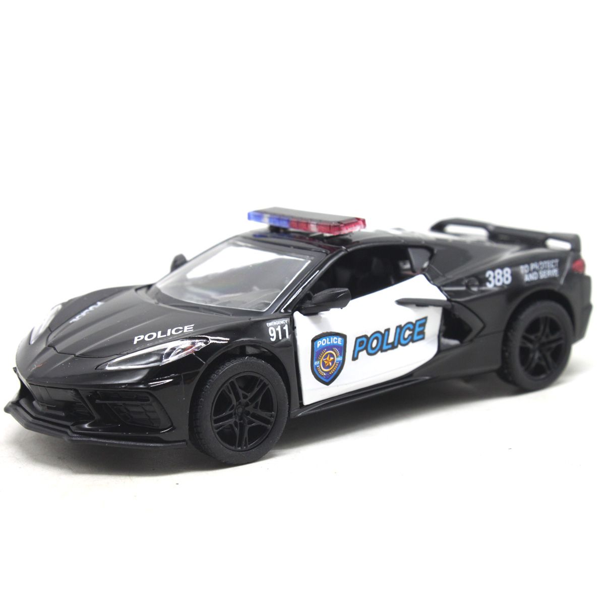 Машинка металлическая Kinsmart "Chevrolet Corvette Police"
