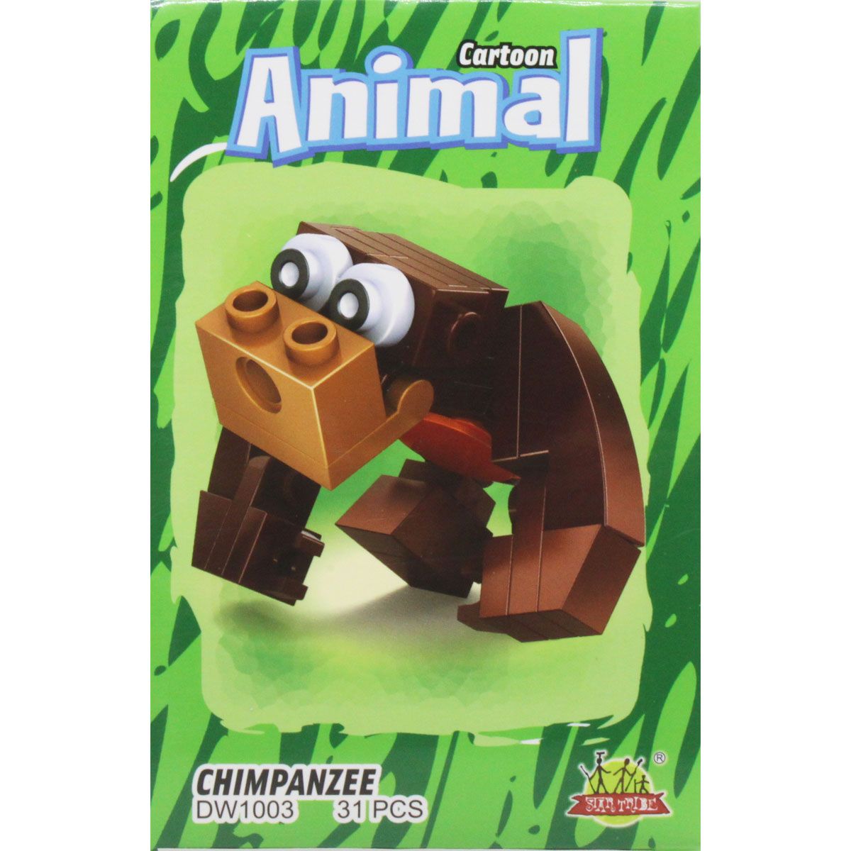 Конструктор "Cartoon Animal: Шимпанзе" (31 дет)