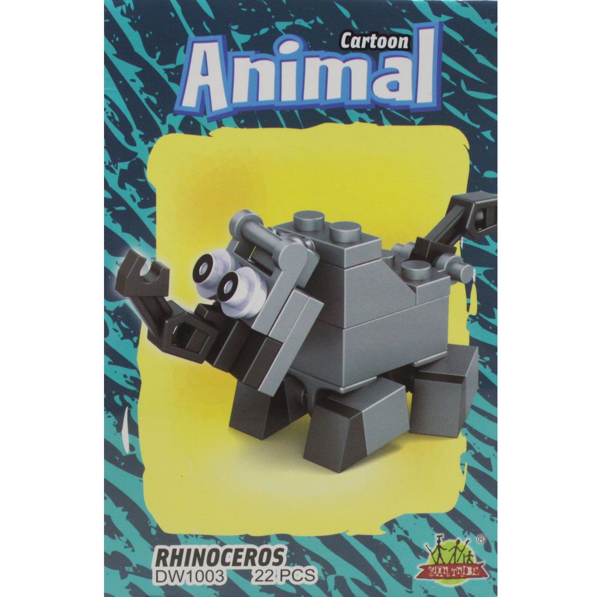 Конструктор "Cartoon Animal: Носоріг" (22 дет)