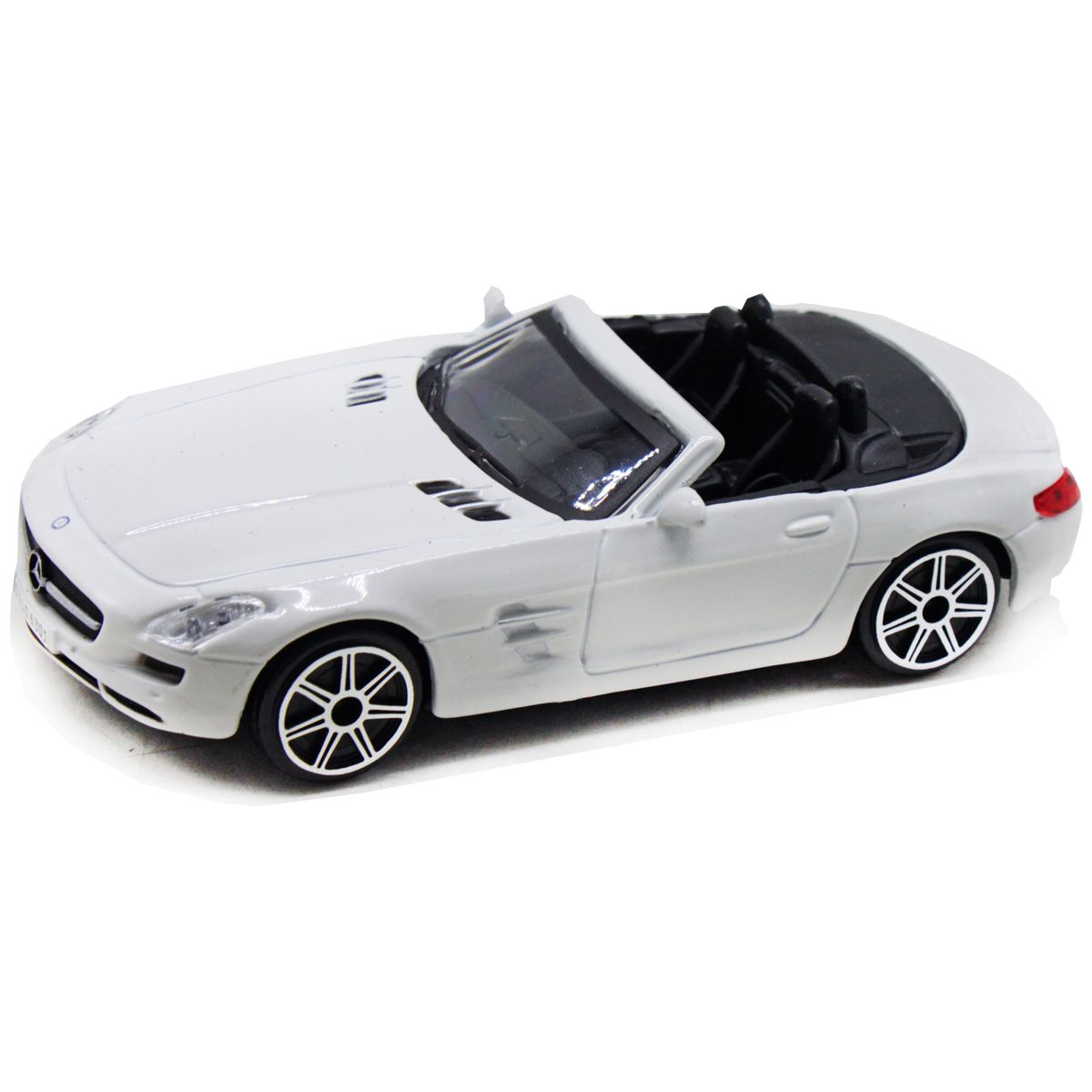 Машинка металлическая "Street Fire", кабриолет белый  фото 1