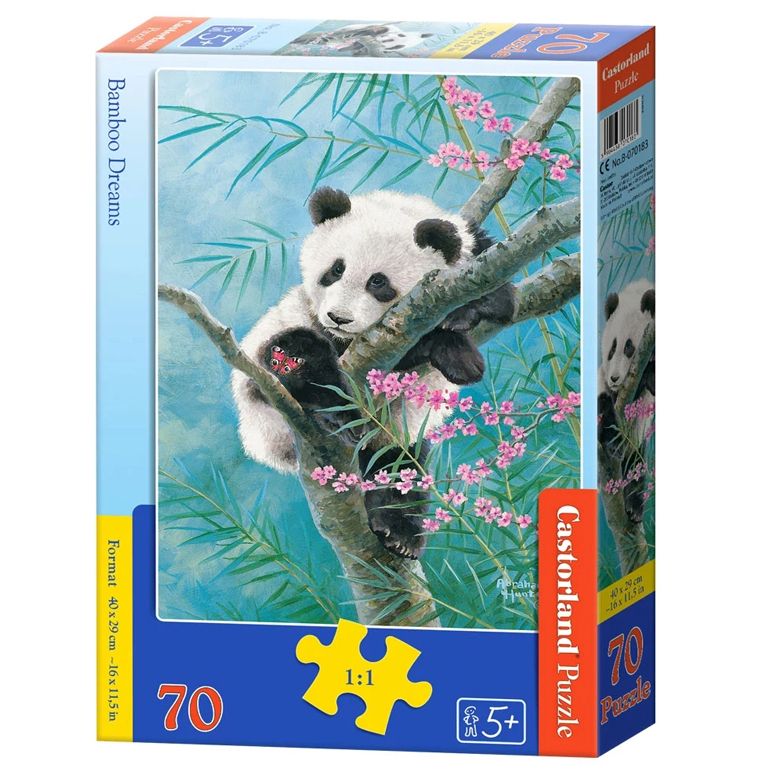 Пазлы "Бамбуковые мечты", 70 элементов