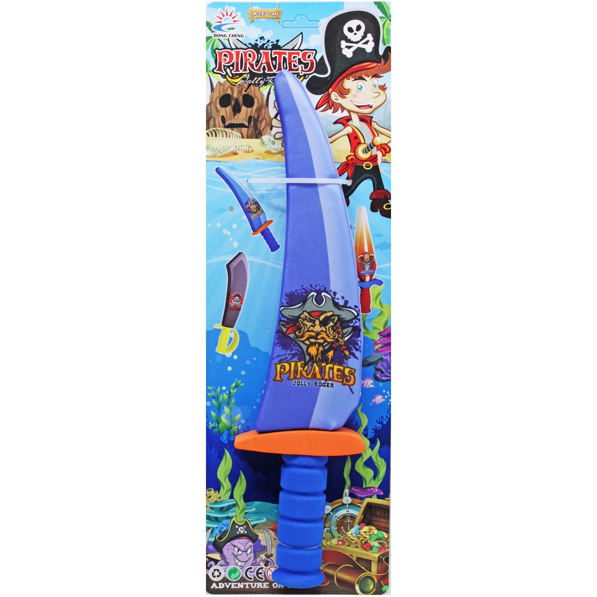 Мʼяка іграшка "Піратський меч" (синій)
