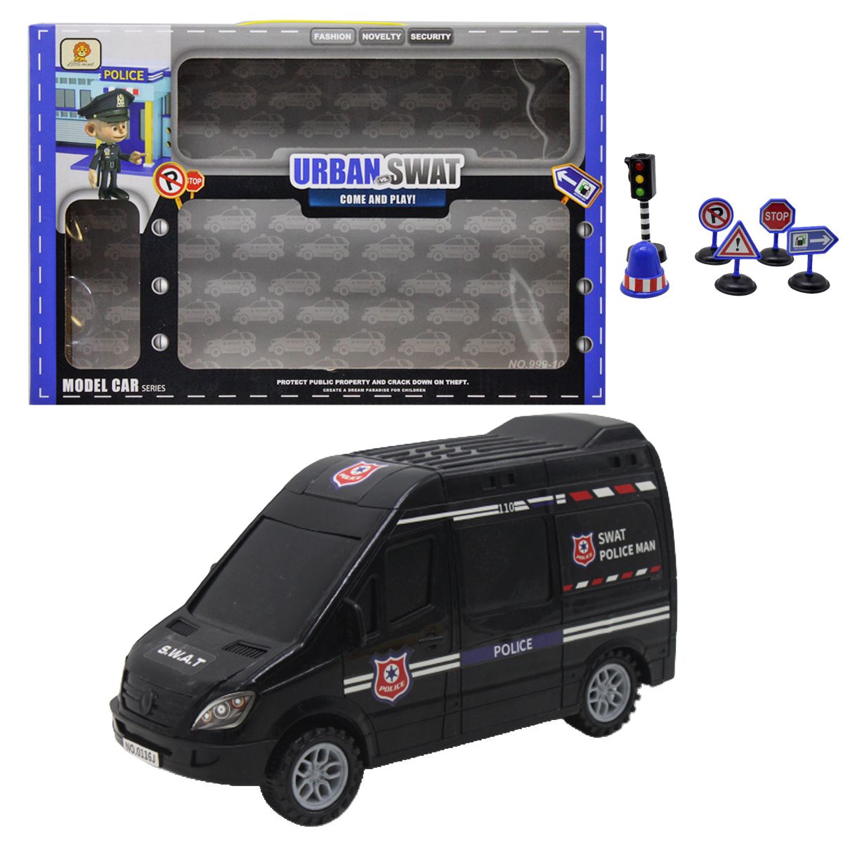 Игровой набор "Полицейский микроавтобус"