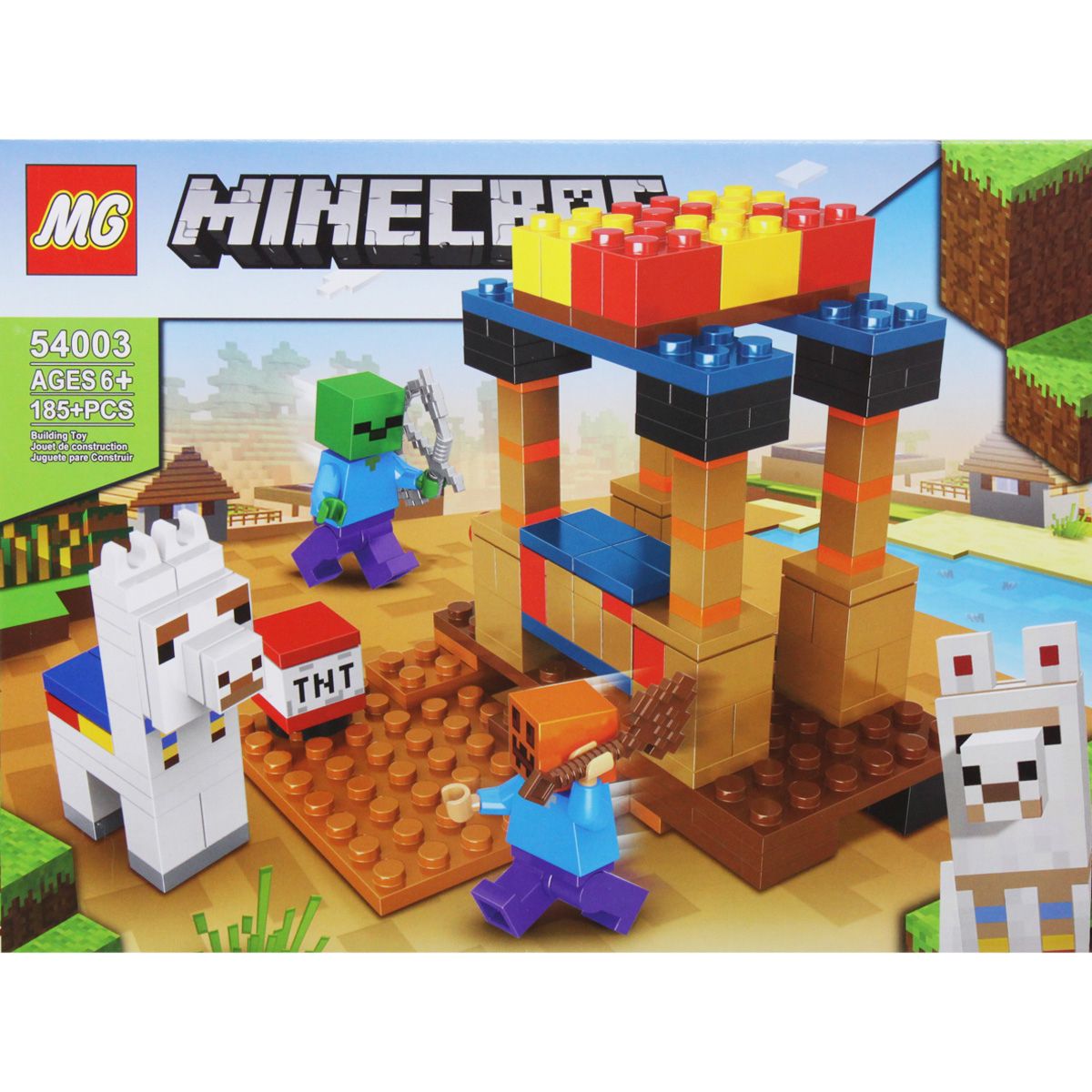 Конструктор "Minecraft", 185 деталей  фото 1