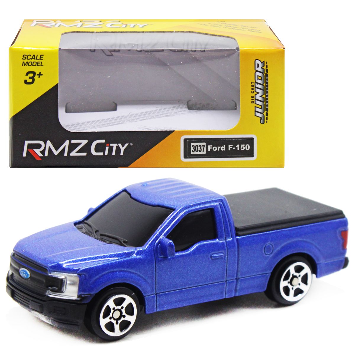 Металева машинка "Ford F-150", синій  фото 1