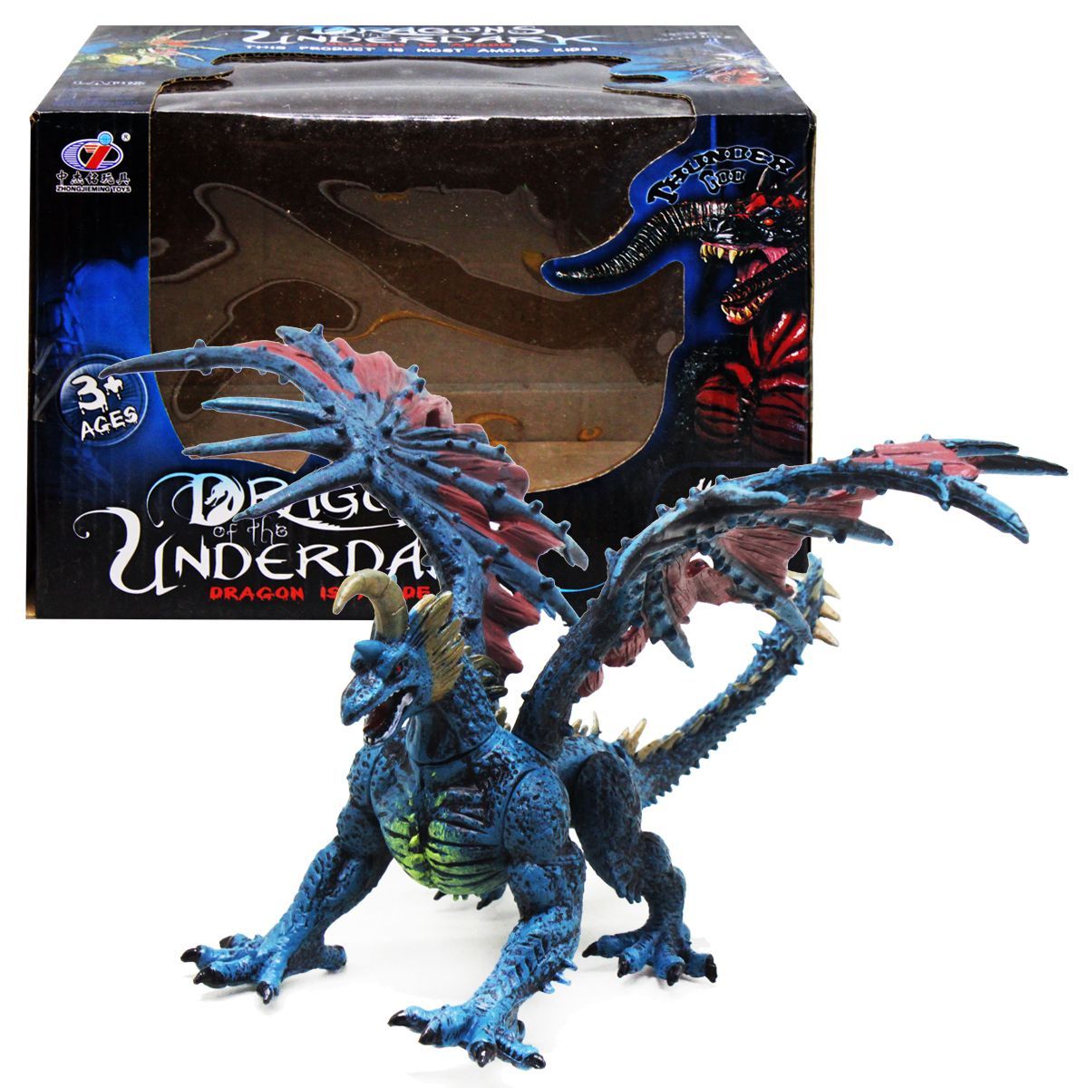 Уцінка.  Фігурка дракона "Dragons of the Underdark: Ice Lance" Відірвано крило, не кріпиться