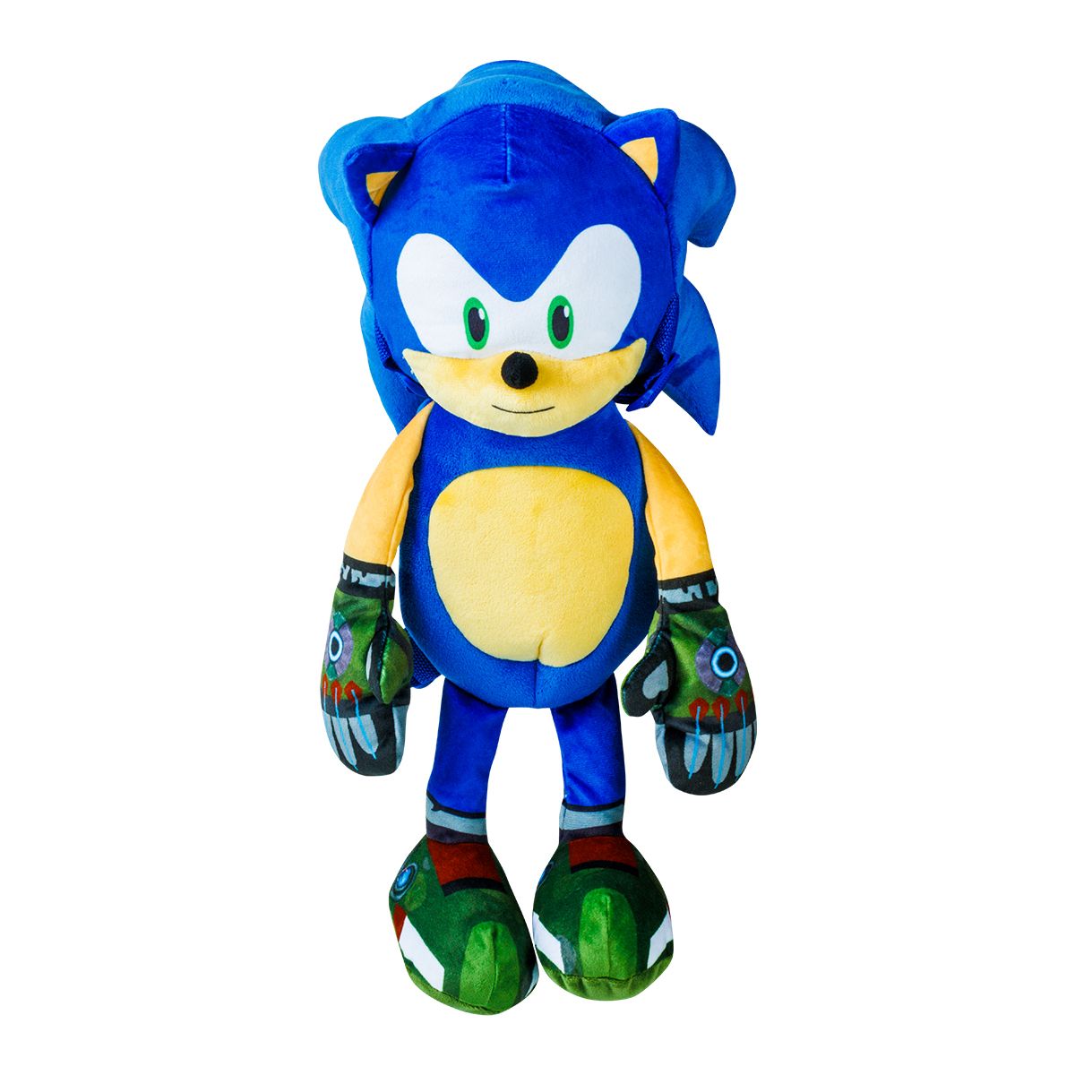 Рюкзак-игрушка Sonic Prime, мягкий – Соник 42 см