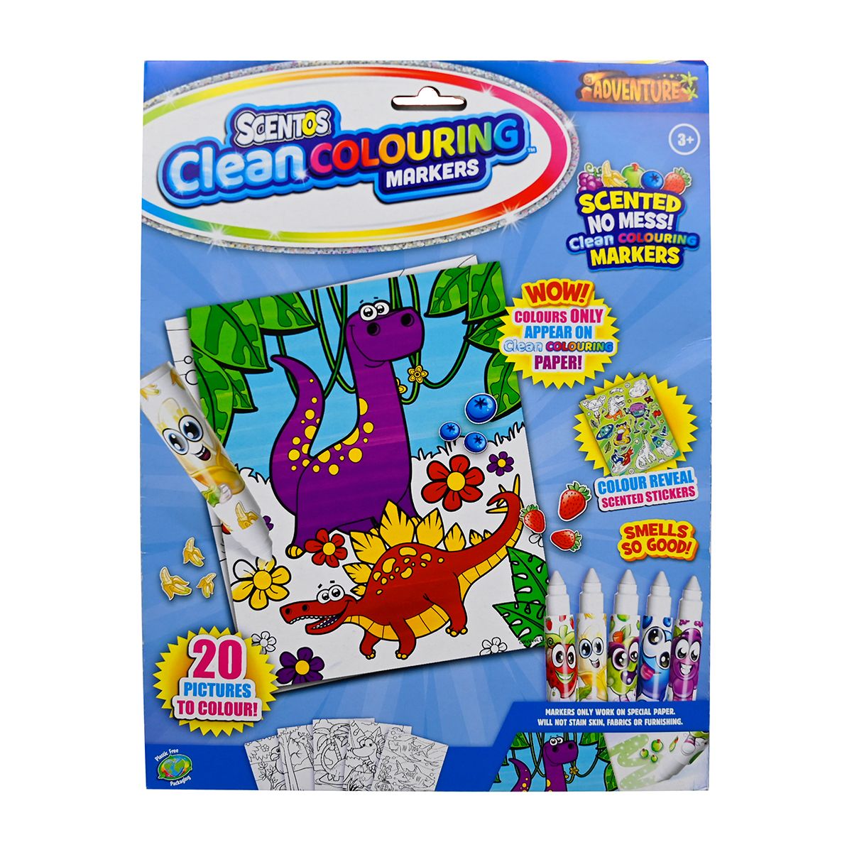 Набор для творчества "Clean Colouring: Увлекательные приключения"