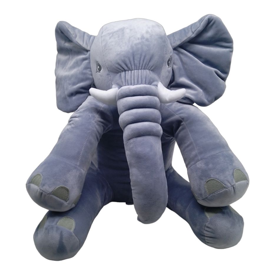 Плюшева іграшка Слон Елвіс сіро-блакитний 52 см