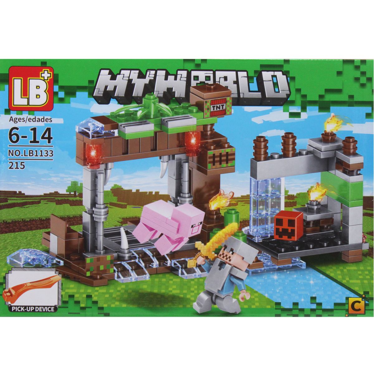 Конструктор "Minecraft", (вид С) фото 1 Конструктор "Minecraft", (вид С) фото 1