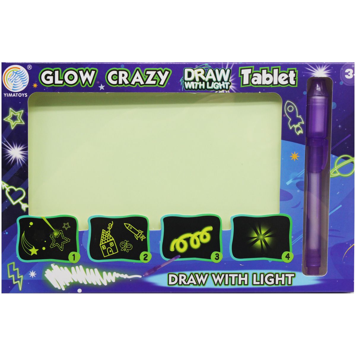 Набір для творчості "Малюй світлом: Glow crazy"