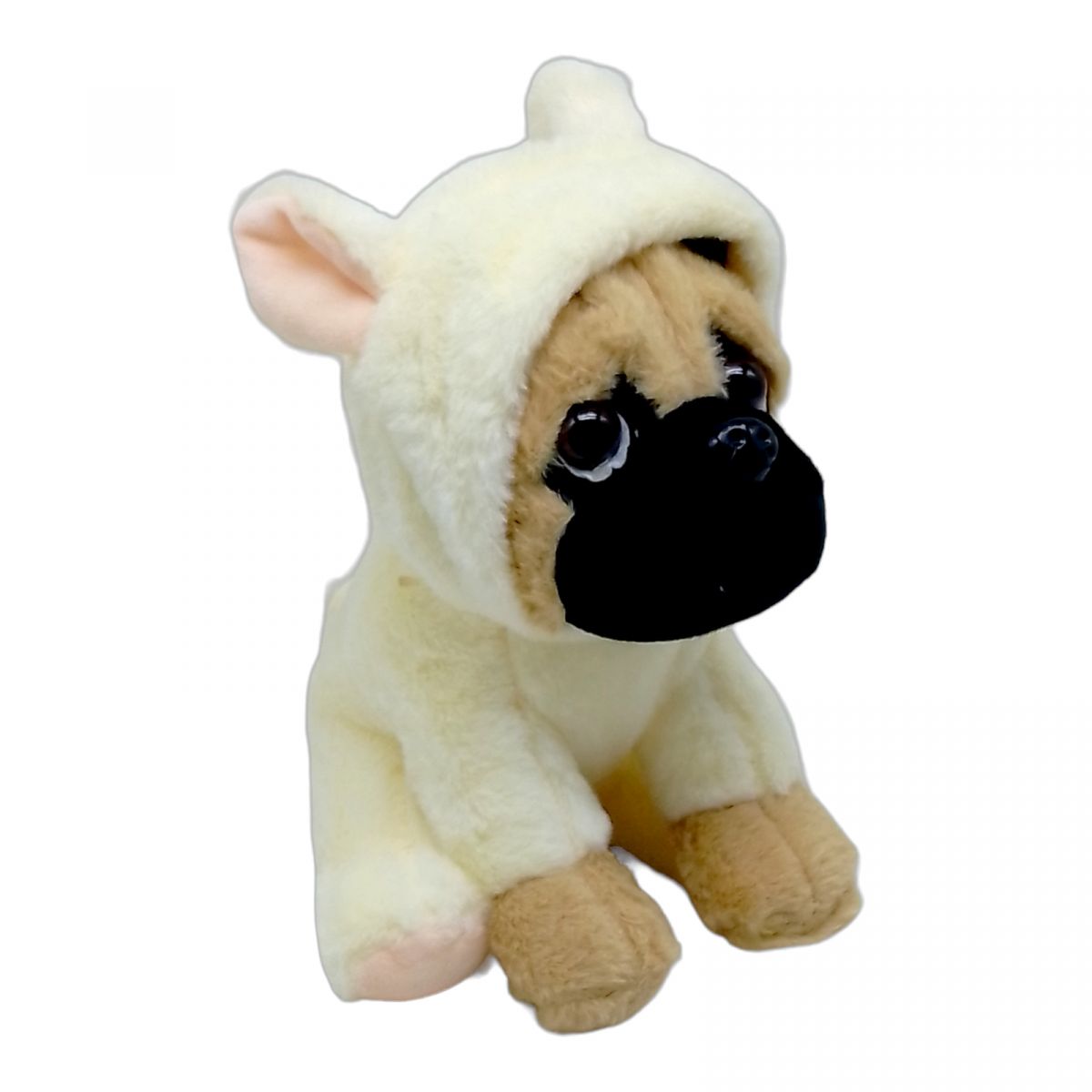 Мʼяка іграшка "Мопсик у костюмі: Вівця"