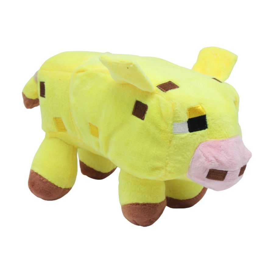 Мягкая игрушка Майнкрафт: Корова" (желтая)