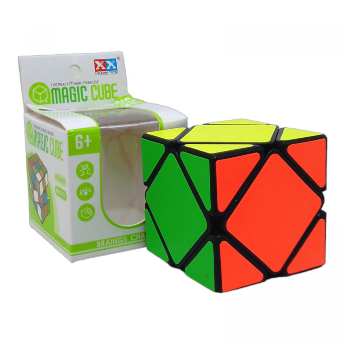 Головоломка "Кубик Рубика: Скьюб (Skewb)"