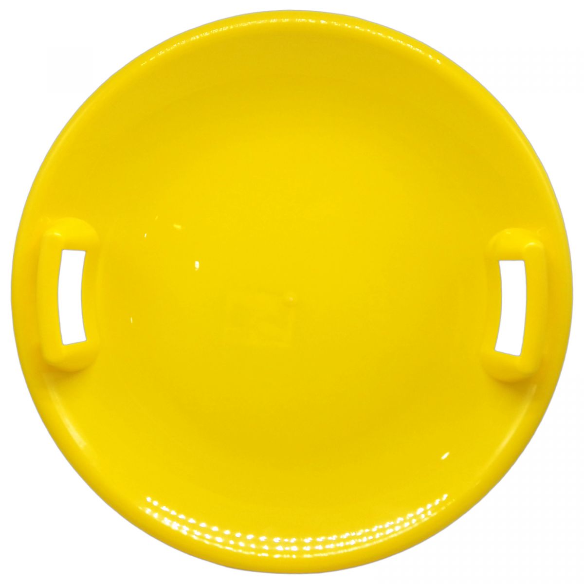 Санки-ледянка "НЛО" 60х60 см (желтая)