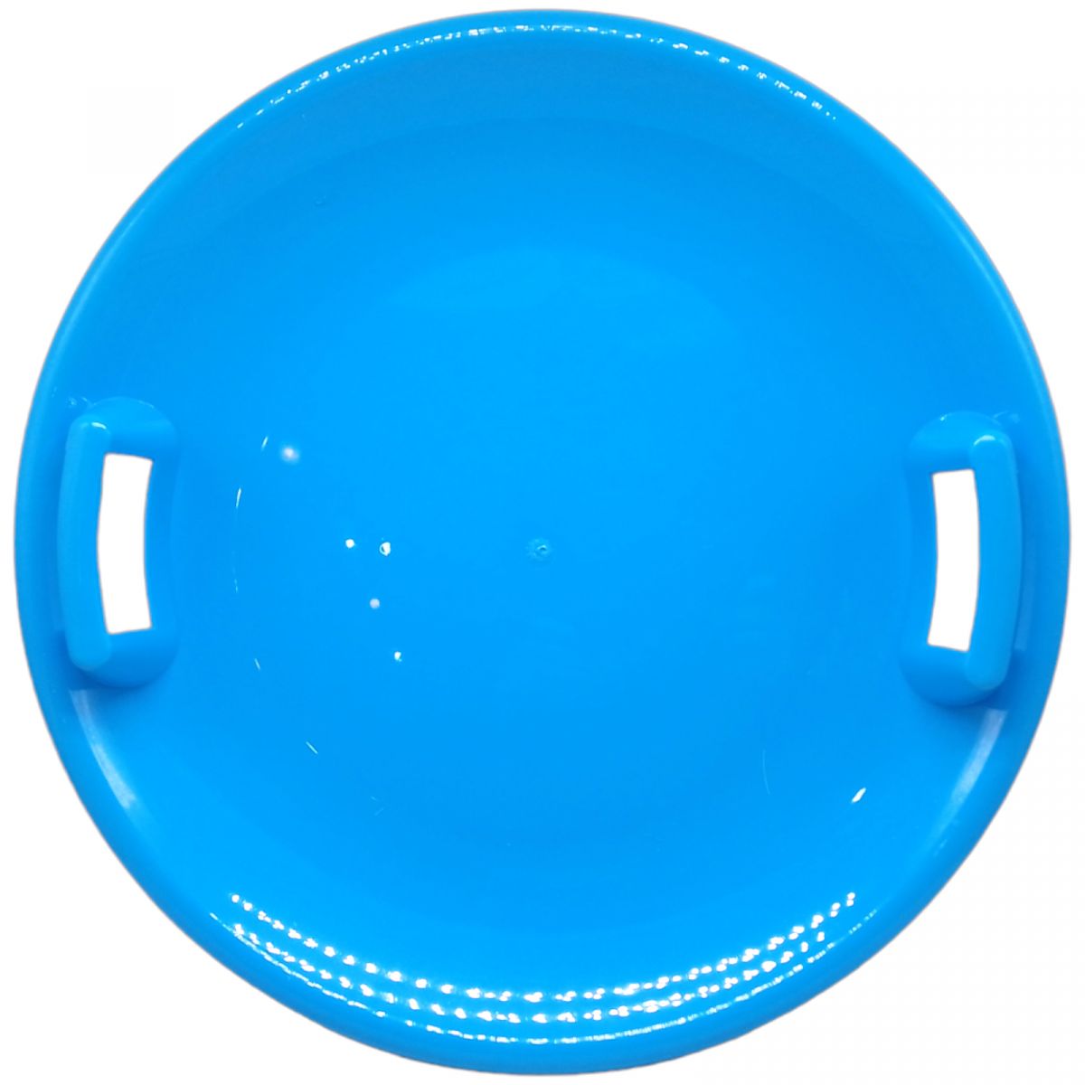 Санки-ледянка "НЛО" 60х60 см (голубая)