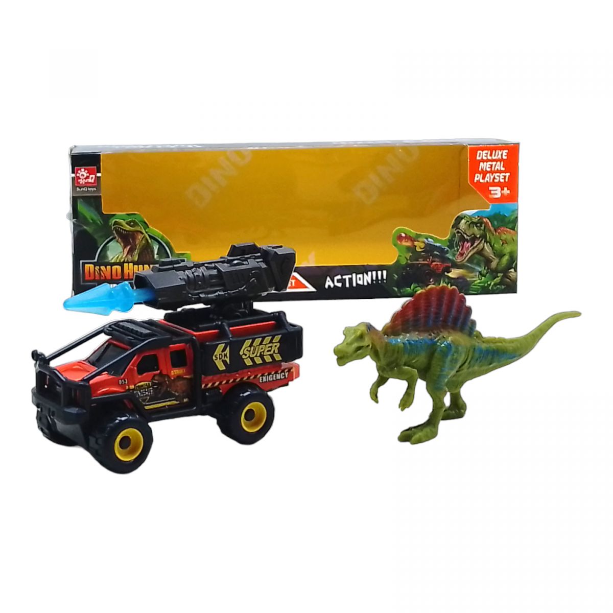 Набор "Охотники на динозавров" с транспортом, вид 1