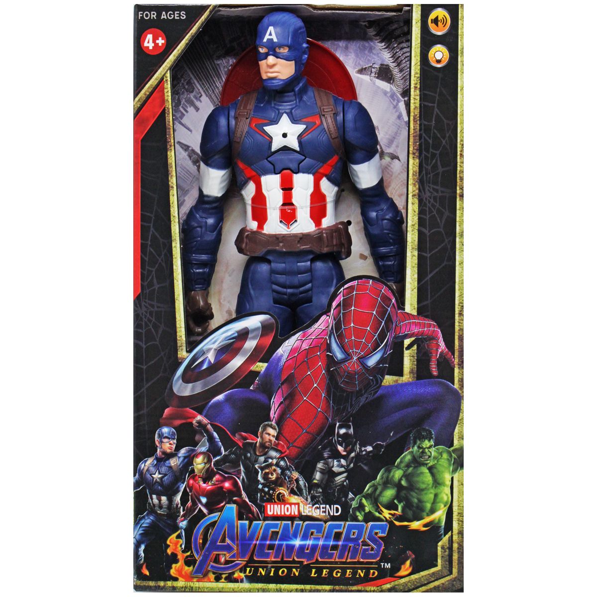 Ігрова фігурка супергероя "Marvel: Капітан Америка"  фото 1