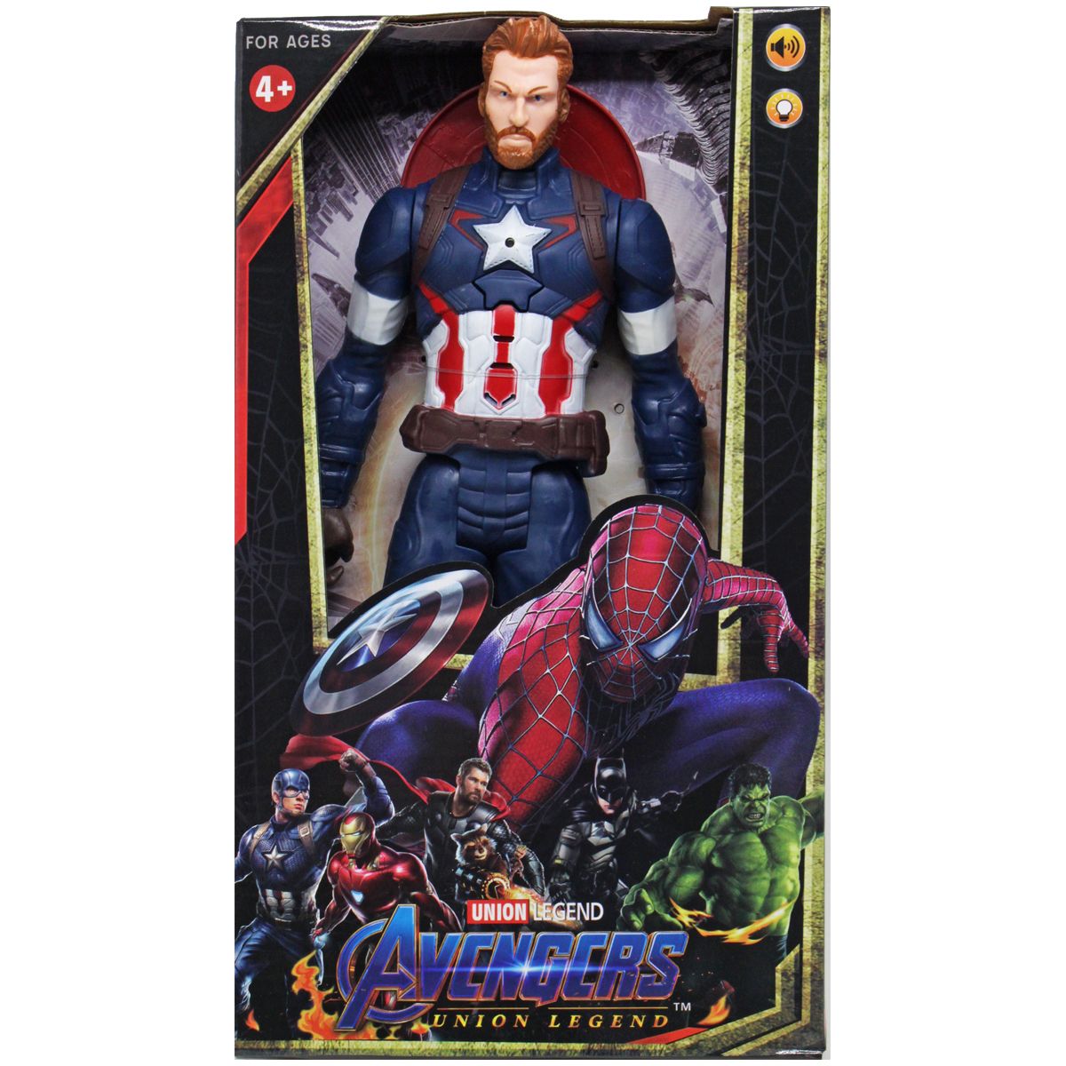 Игровая фигурка супергероя "Marvel: Капитан Америка"