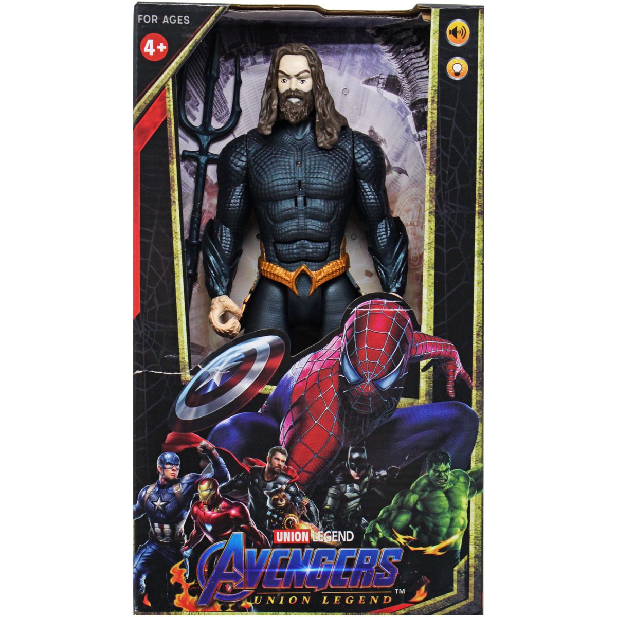 Игровая фигурка супергероя "Marvel: Аквамен"  фото 1
