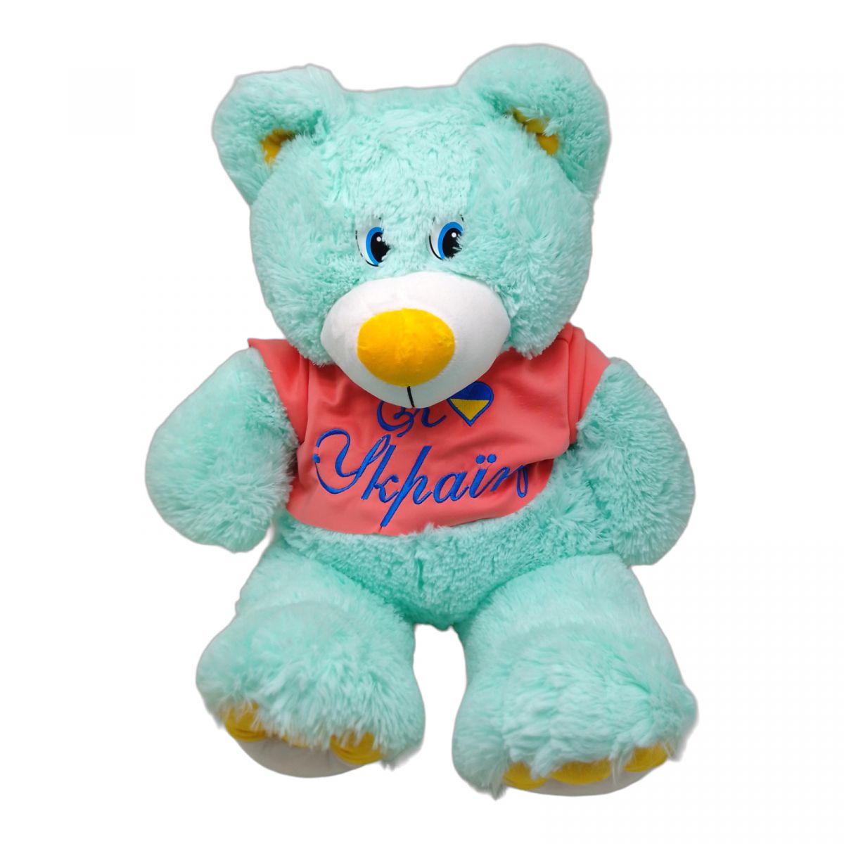 Плюшева іграшка "Ведмедик Барні", 50 см, мʼятний