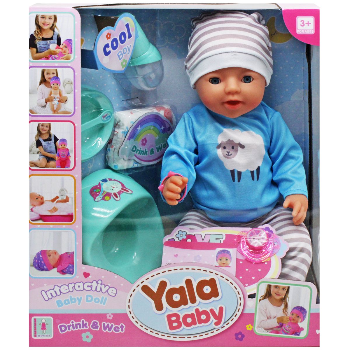 Пупс "Yala Baby: Drink & Wet" (30 см), вид 3