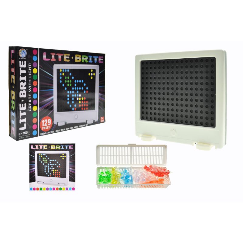 Світлодіодна мозаїка "Lite Brite", 129 елементів фото 1 Світлодіодна мозаїка "Lite Brite", 129 елементів фото 1