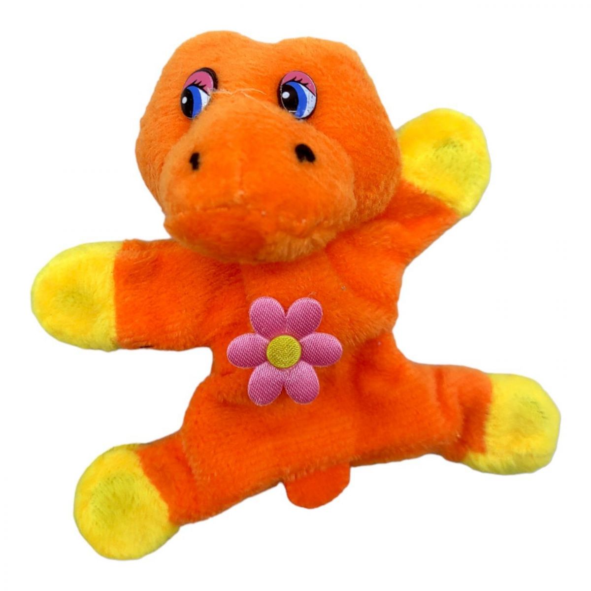 Мягкая игрушка "Дракончик с магнитами", оранжевый