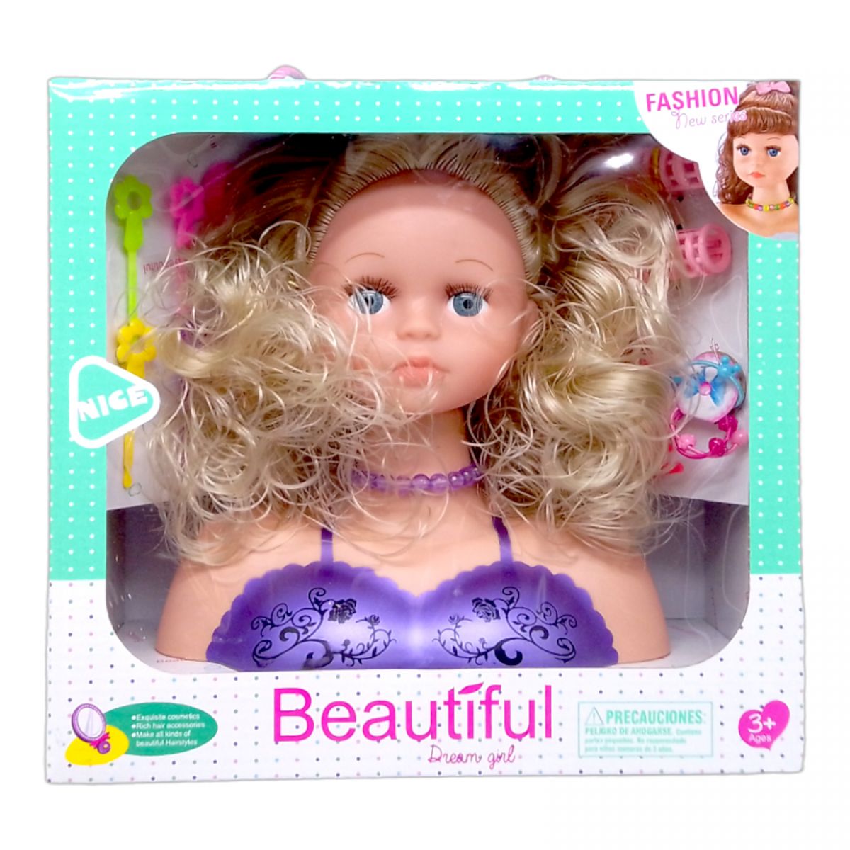Кукла-манекен для причесок "Dream girl" (блондинка)