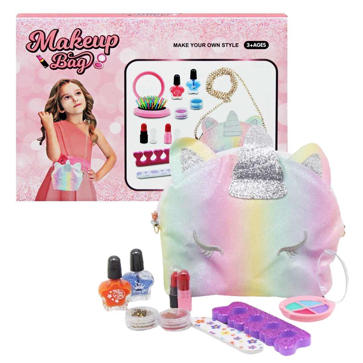 Набор косметики с сумочкой "Makeup bag" (вид 2)