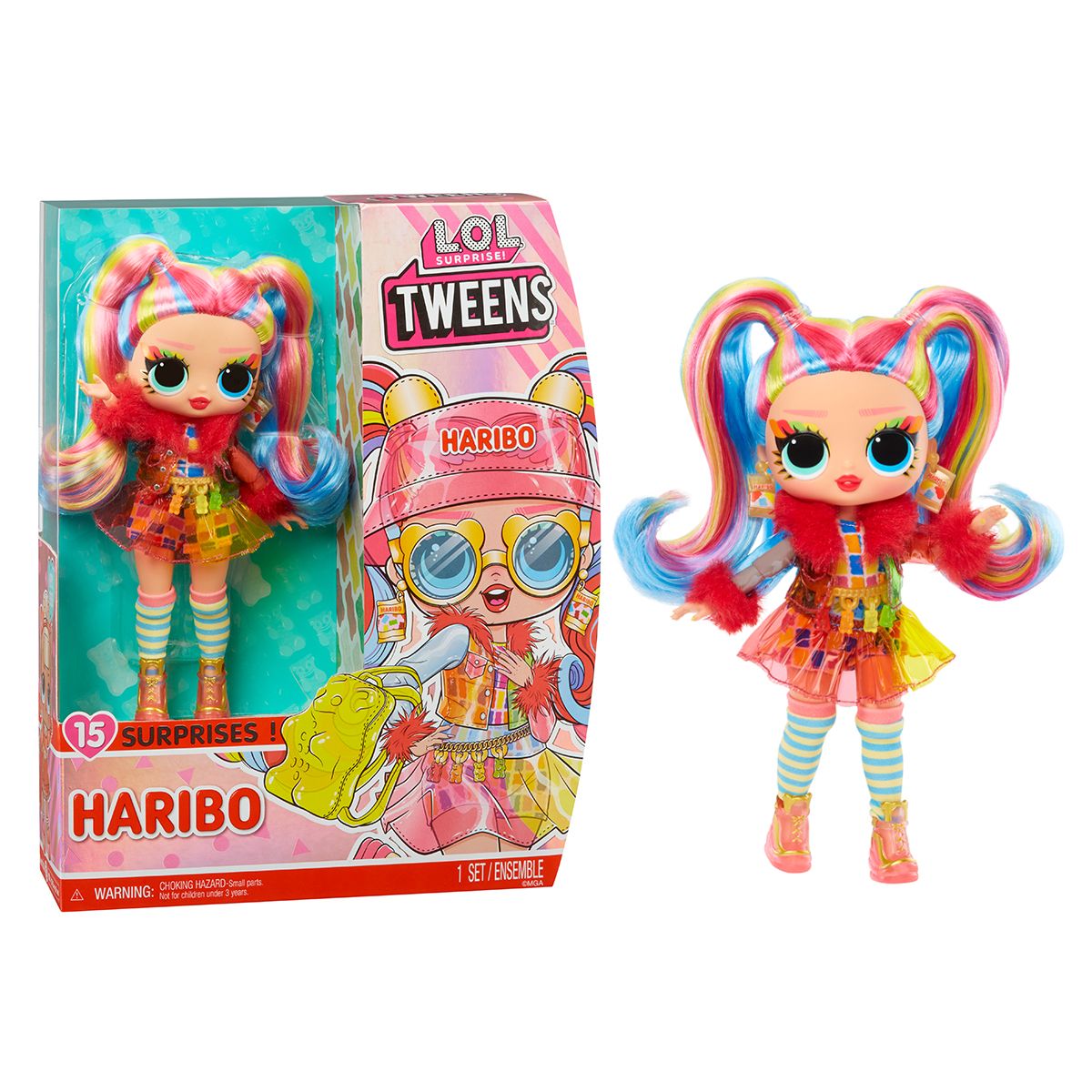 Кукольный набор "L. O. L. SURPRISE! Tweens Loves Mini Sweets" - HARIBO