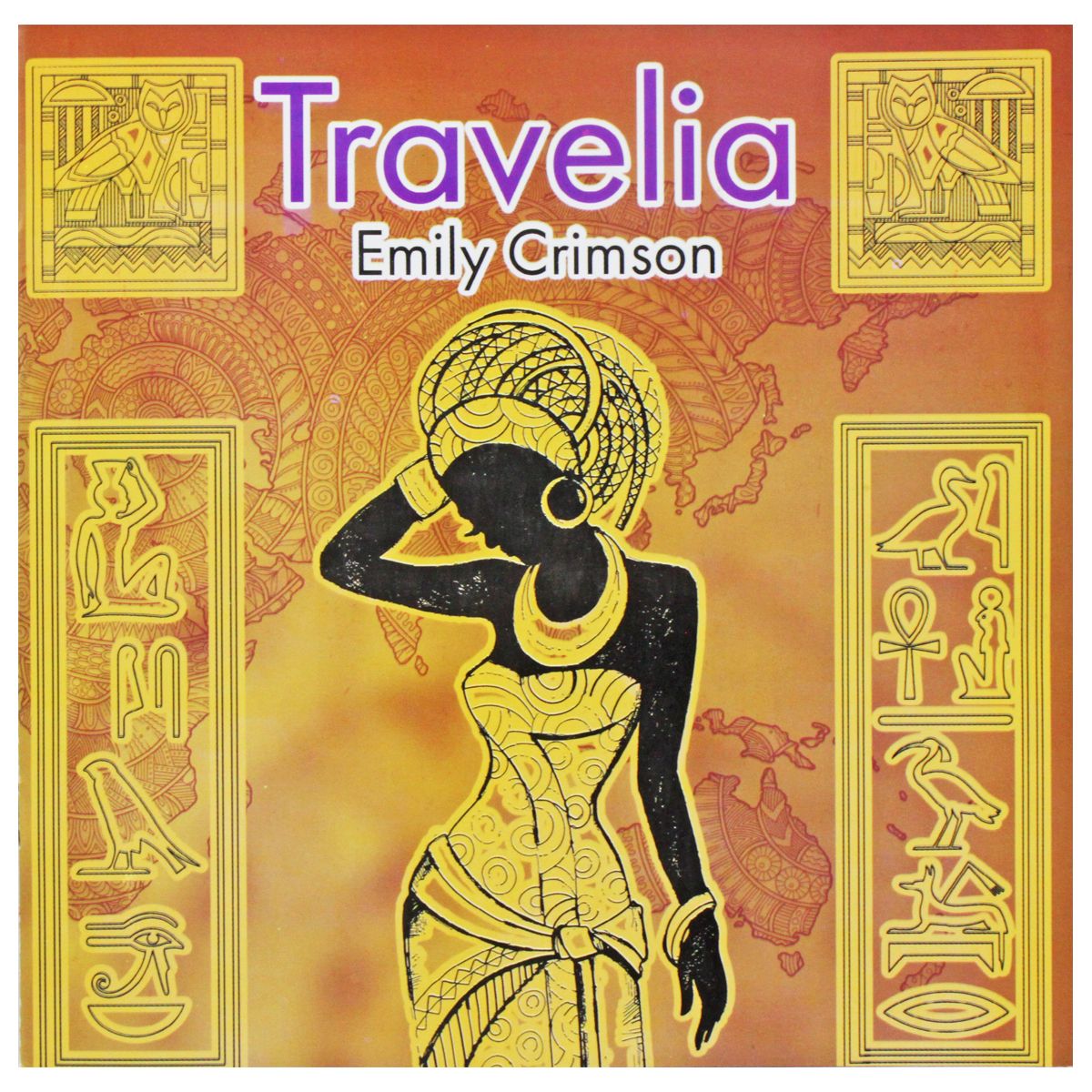 Раскраска-антистресс "Travelia" (12 листов)