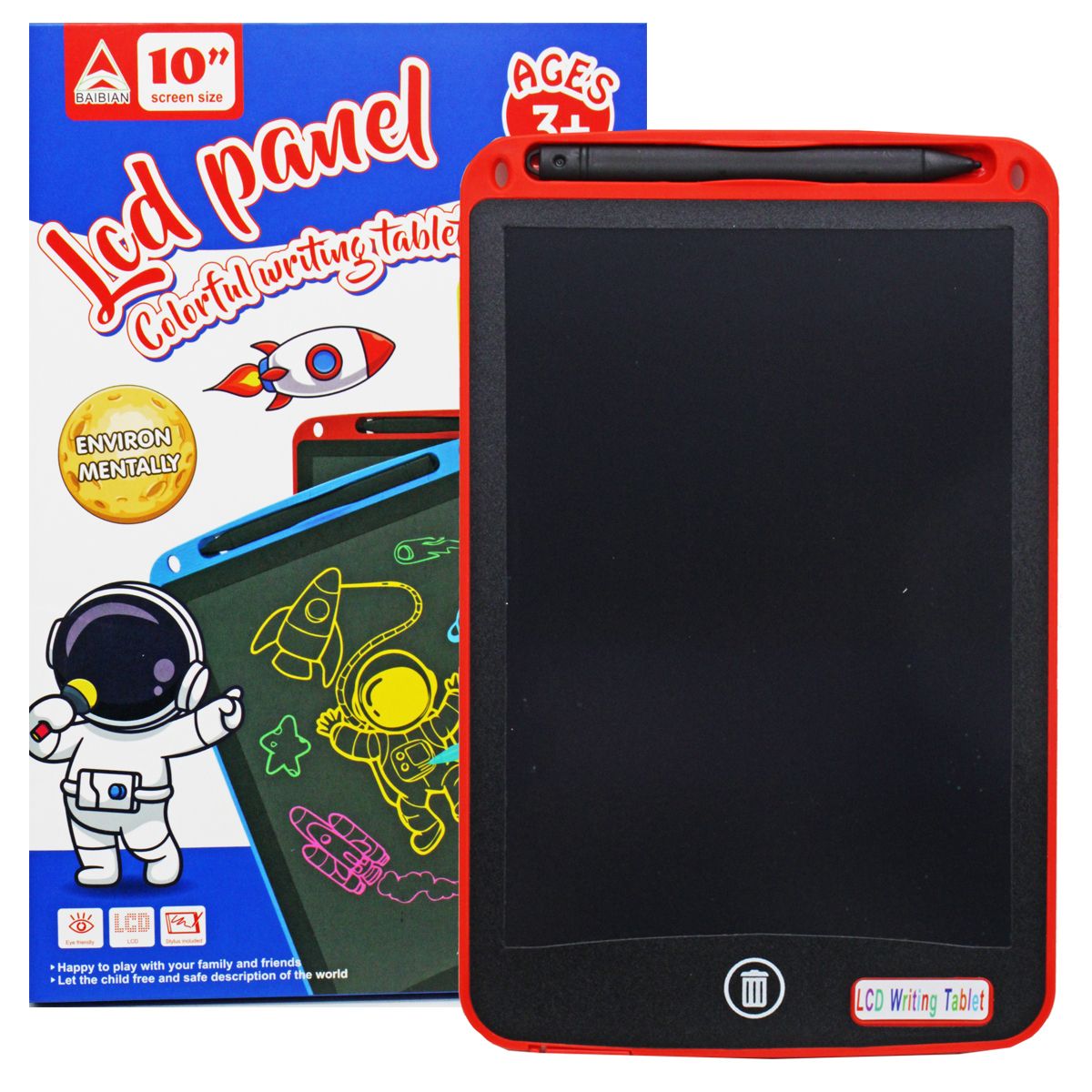 Планшет для малювання "LCD Tablet" (червоний)