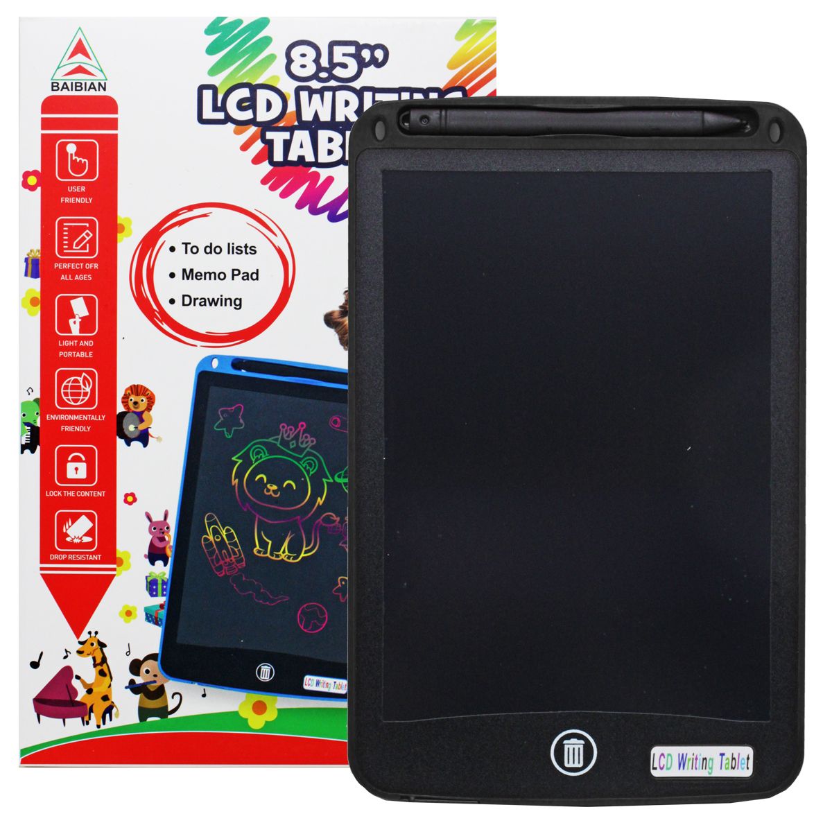 Планшет для малювання "LCD Writing tablet" (чорний)