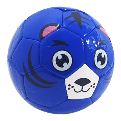 Мяч футбольный №2 "Тигрик" (синий)