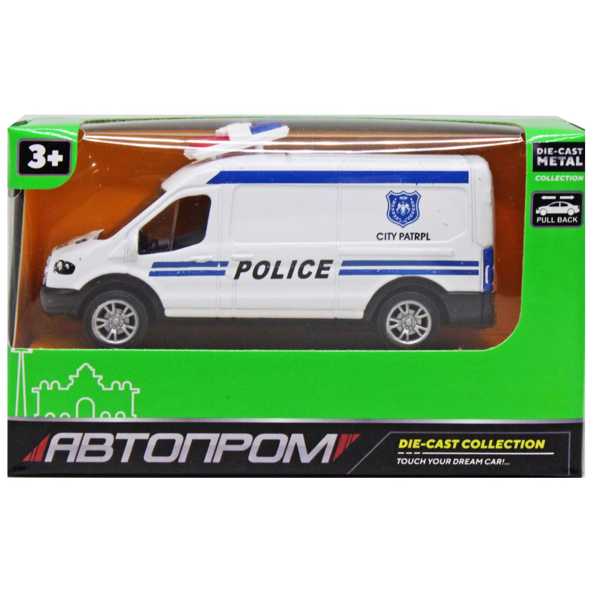 Машинка інерційна "Автопром: Поліція"