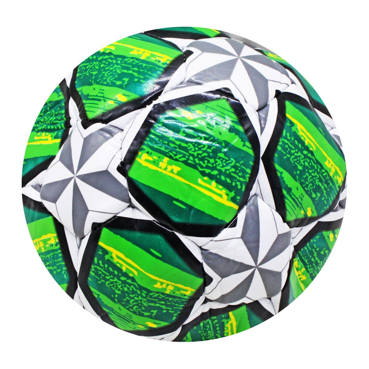 Мяч футбольный №5 "Stars", зеленый