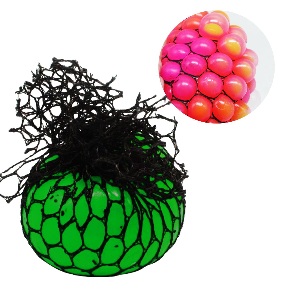 Іграшка-антистрес "Mesh squish ball" (зелений)