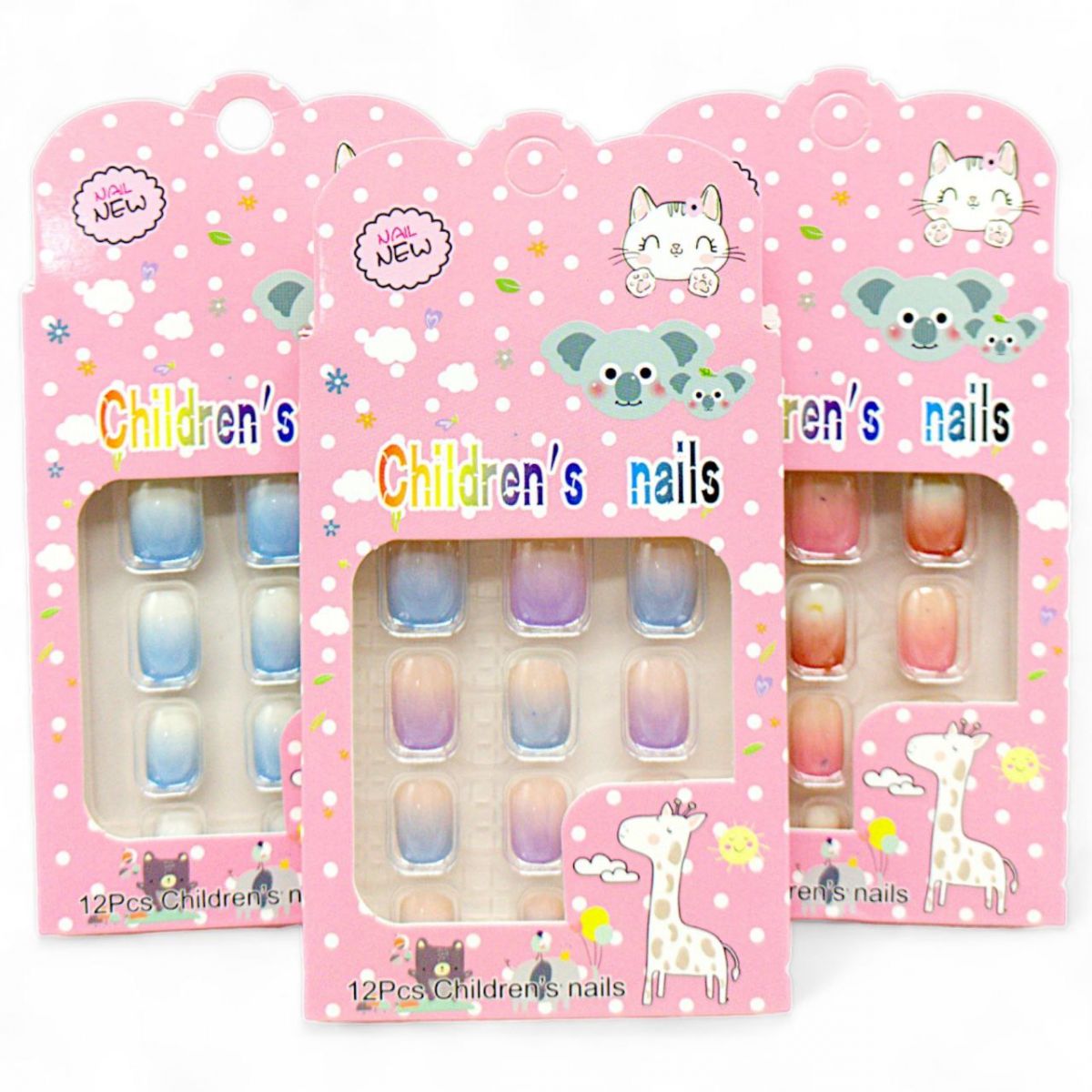 Набор накладных ногтей "Childrenʼs nails"